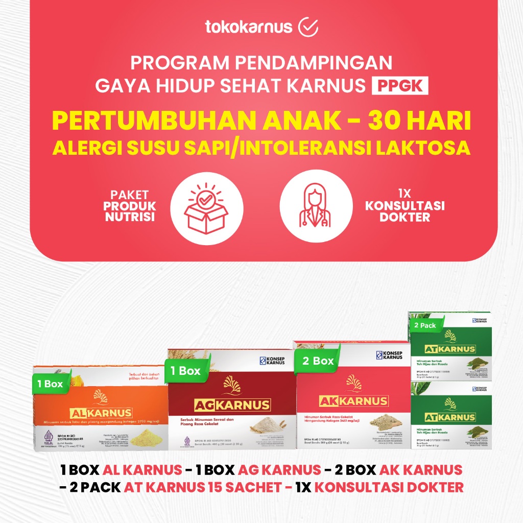 Tokokarnus - Susu Sapi Murni I Alergi Susu I Tumbuh Kembang Anak - Program Pertumbuhan Alergi Susu 3