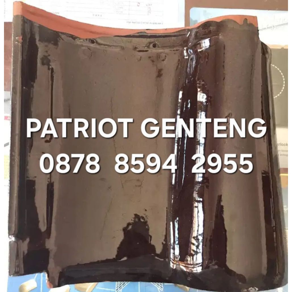 GENTENG KERAMIK KIA COCOBROWN TALI HITAM