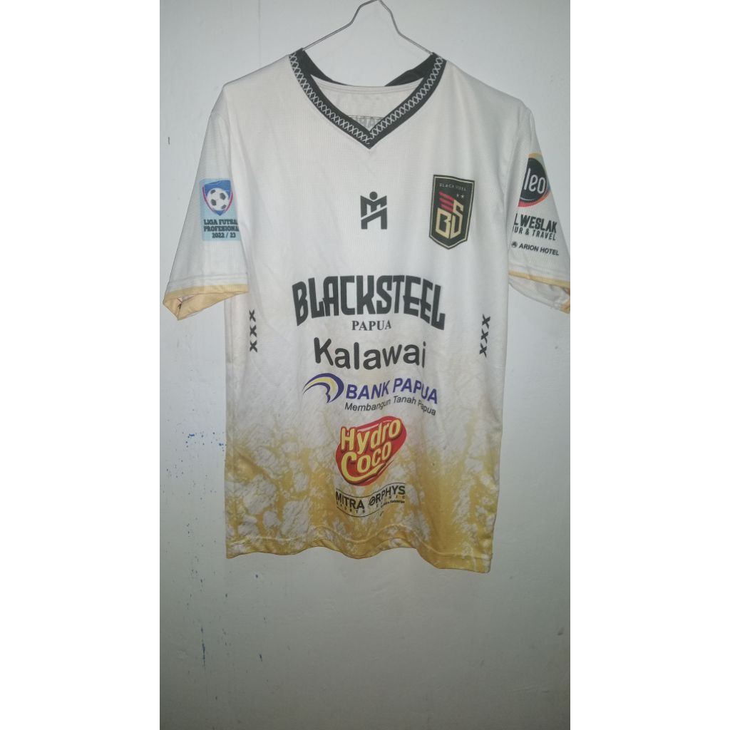 Jersey Futsal Blacksteel FC Away Full Printing