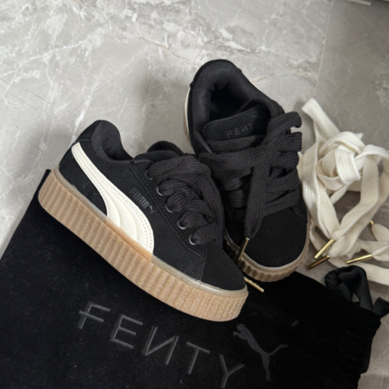 FENTY X PUMA CREEPERS KIDS SUEDE SNEAKERS SHOES [PRELOVED SEPATU ANAK]
