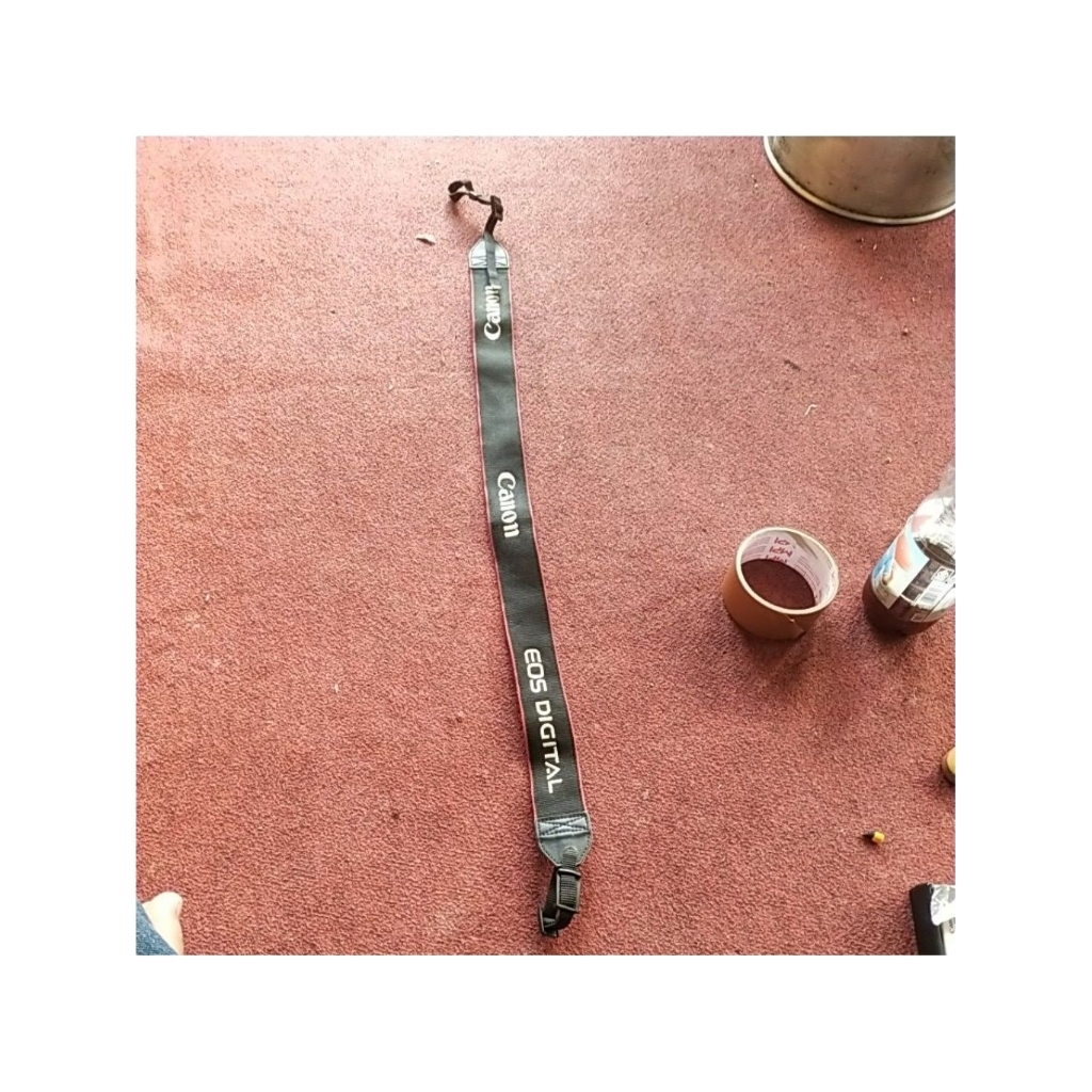 tali strap kamera dslr original bekas dari canon eos 550d