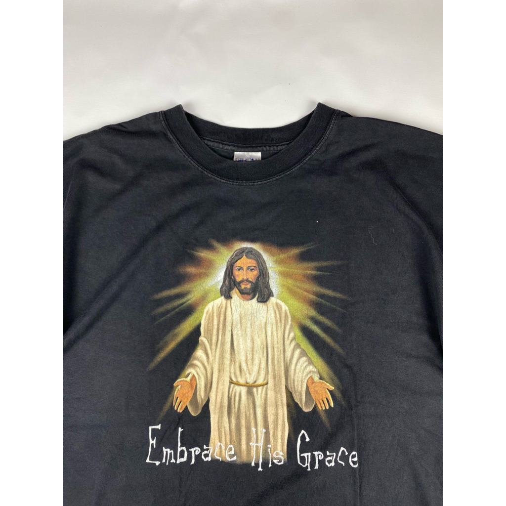 Kaos Vintage Art Jesus Tee 20’s shirt