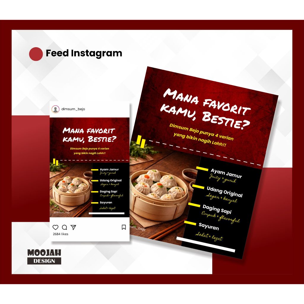 Desain Logo, Pamflet, Banner, Feed, dll