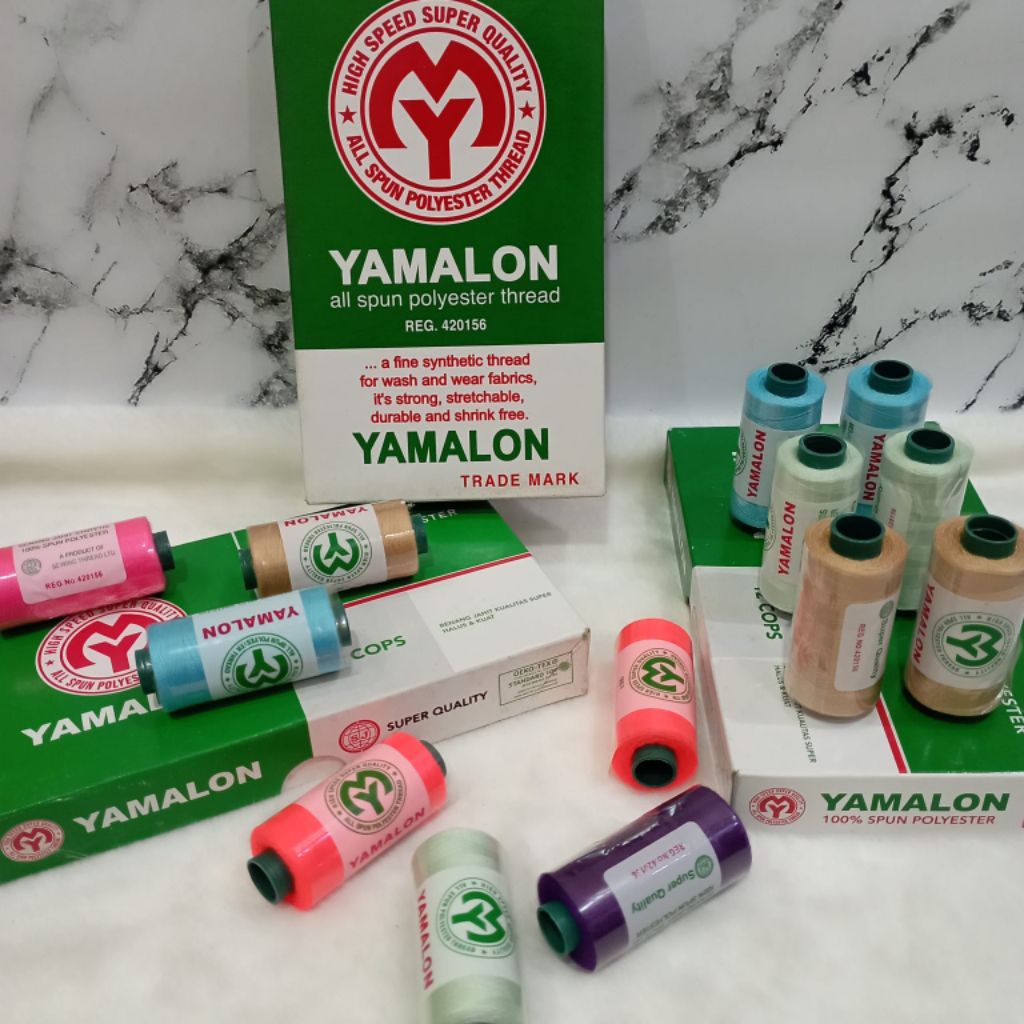 BENANG JAHIT YAMALON 500yard / BENANG JAHIT KECIL YAMALON / BENANG JAHIT YAMALON /BENANG JAHIT