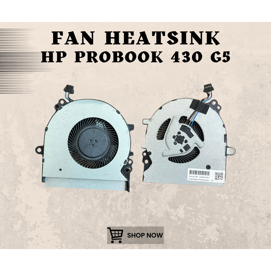 FAN HEATSINK KIPAS LAPTOP HP PROBOOK 430 G5 SECOND