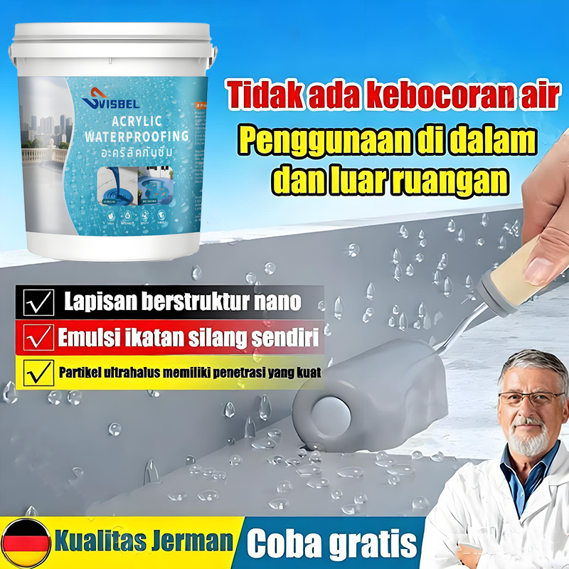 lem anti bocor super kuat pelapis anti bocor 1KG air Pelapis Anti Bocor Waterproof paling bagus Memp