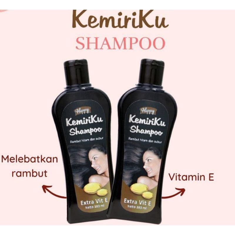 Happy kemiriku shampo 100 ml ( shampo kemiri)