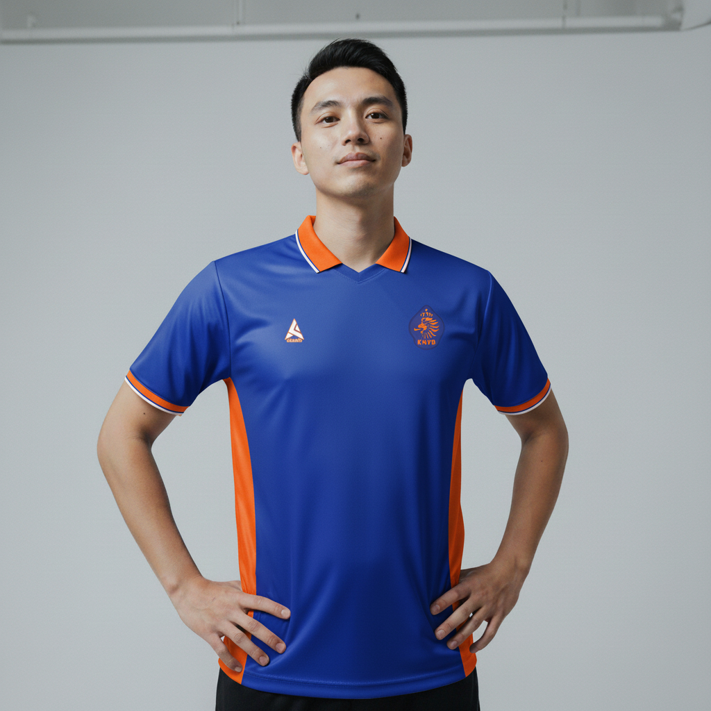 ATHLETIC SPORTWEAR - Jersey Bola Fantasy Belanda 1997-1998 Fullprinting Casual - Atasan