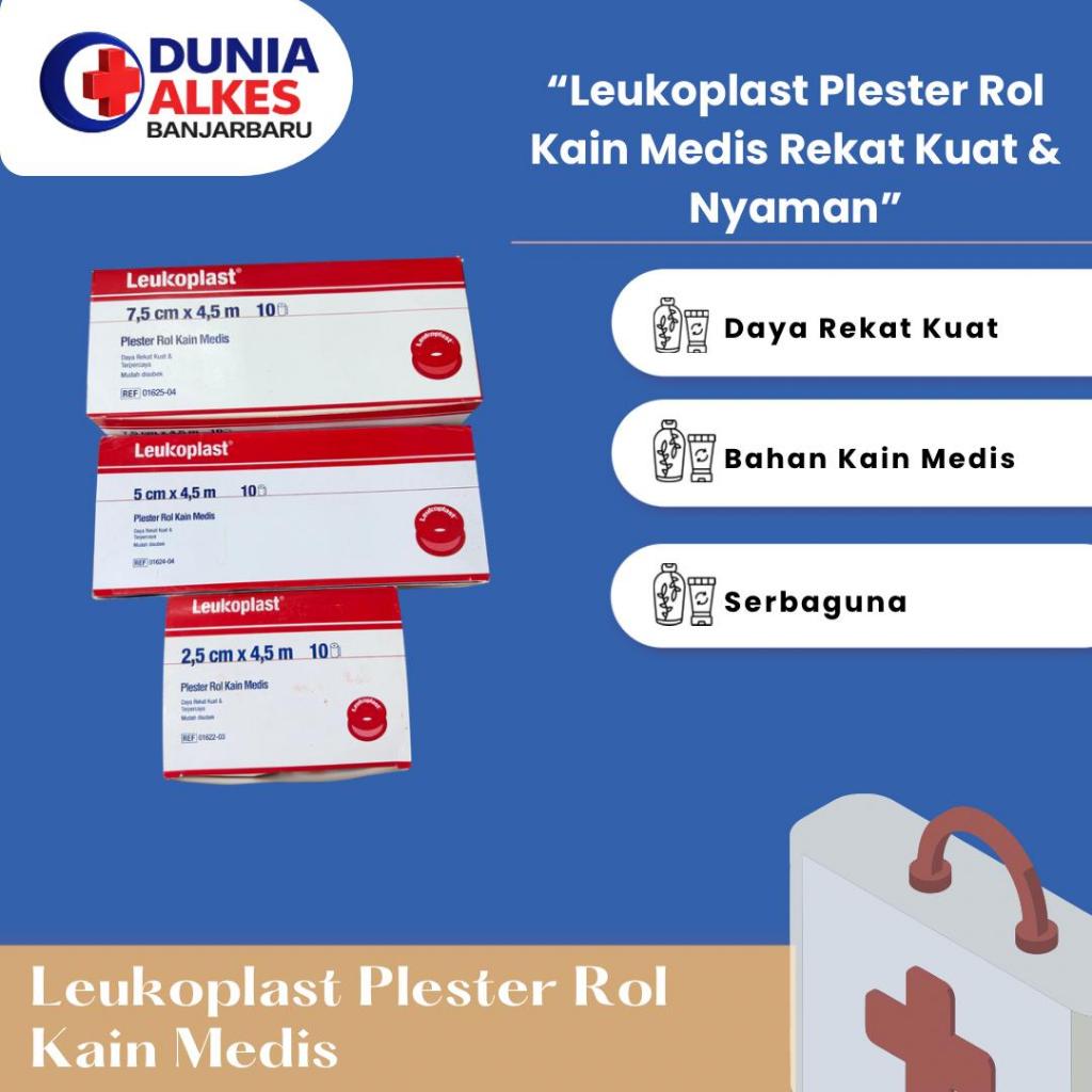 Plester Luka Roll Kain LEUKOPLAST