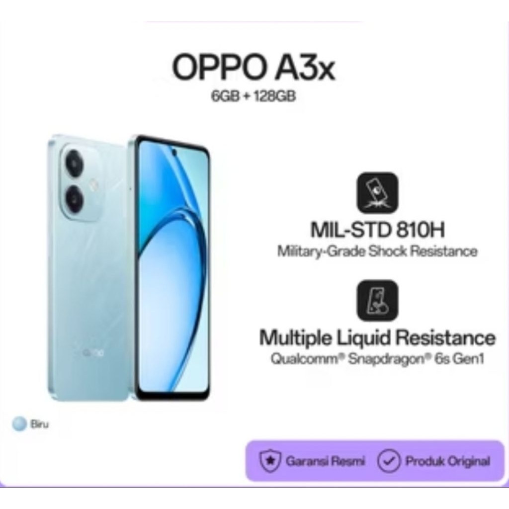 Oppo A3x Ram 6/128