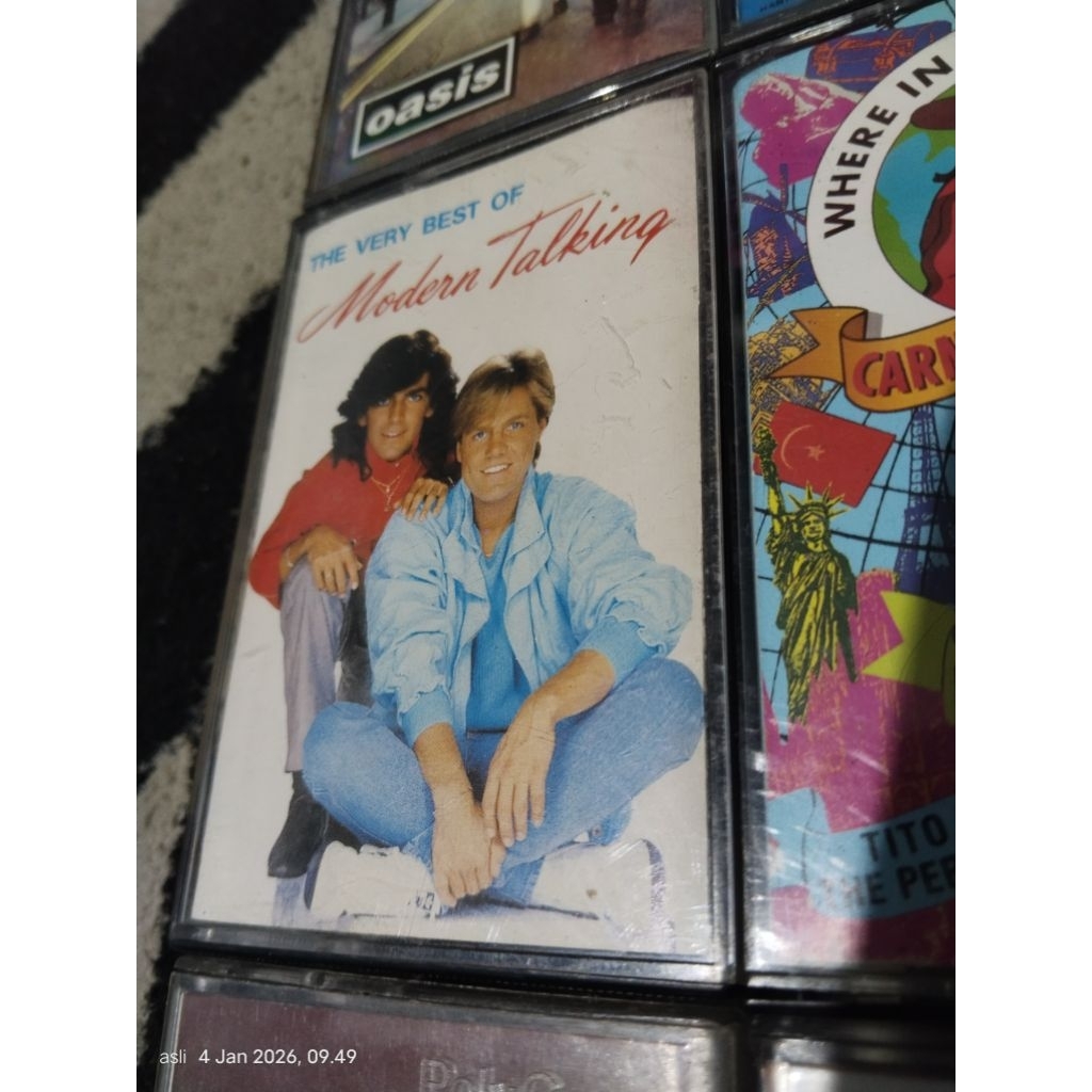 kaset pita modern talking / very best ( import)