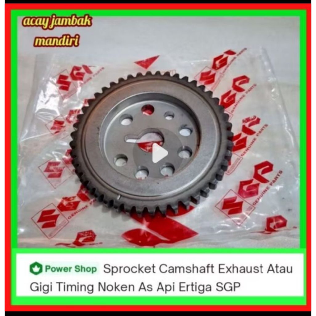 Gigi timing noken As Api mobil Suzuki Ertiga