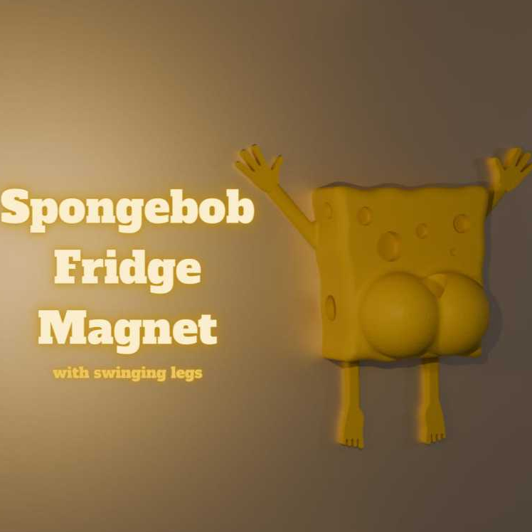 Magnet Kulkas Spongebob Squarepants - Pajangan Spongebob Squarepants