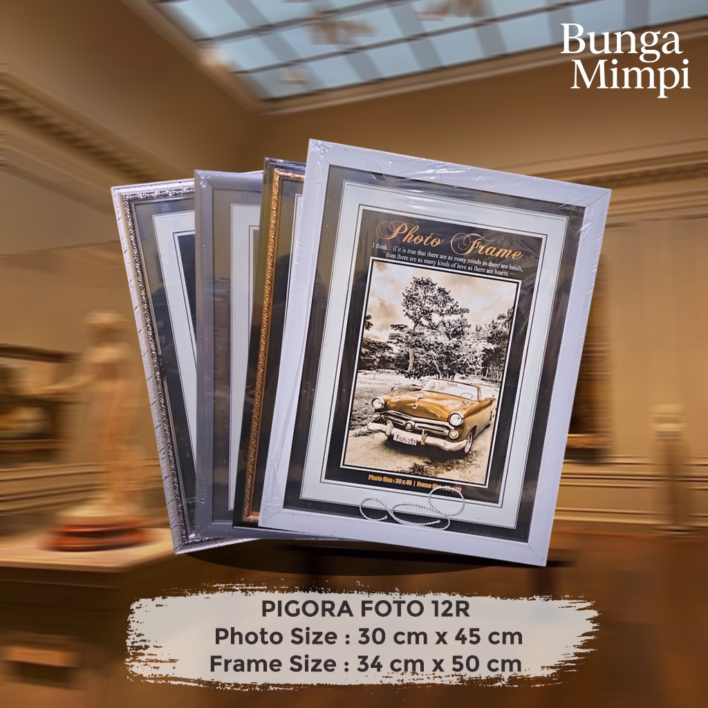 BINGKAI FRAME FIGURA FOTO 12R ( 30 x 45 cm ) FIBER ANTI PECAH