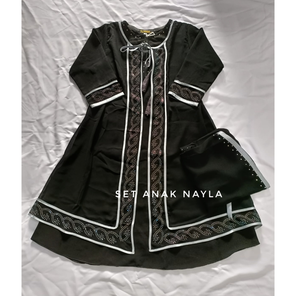 NAYLA DRESS GAMIS ABAYA TEMBORO