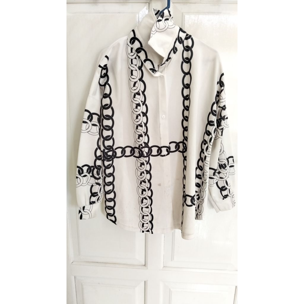 Kemeja Blouse Rantai