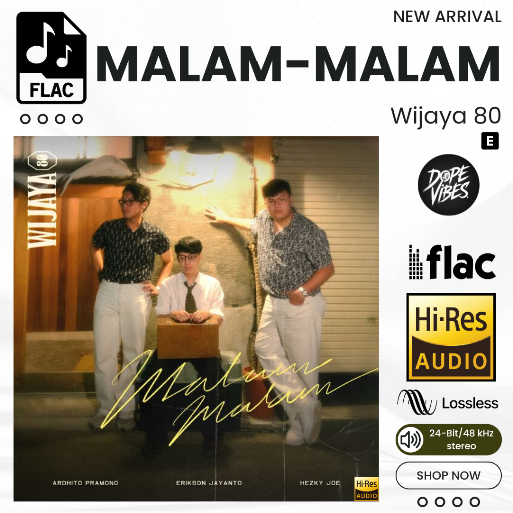 Malam-malam (2025) Wijaya 80 Single FLAC Hi-Res Lossless 24-Bit/48 kHz