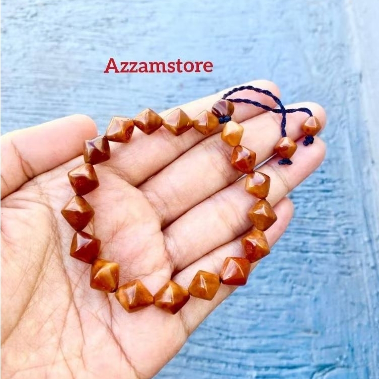 Gelang wajik besar coklat kokka kaoka