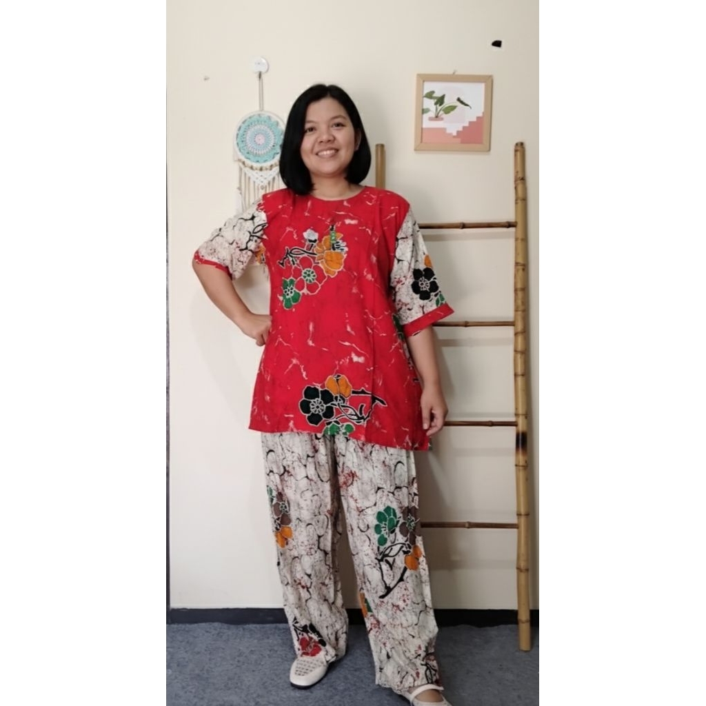 SMT Marisa Setelan Viana Celana Panjang ld 120 cm