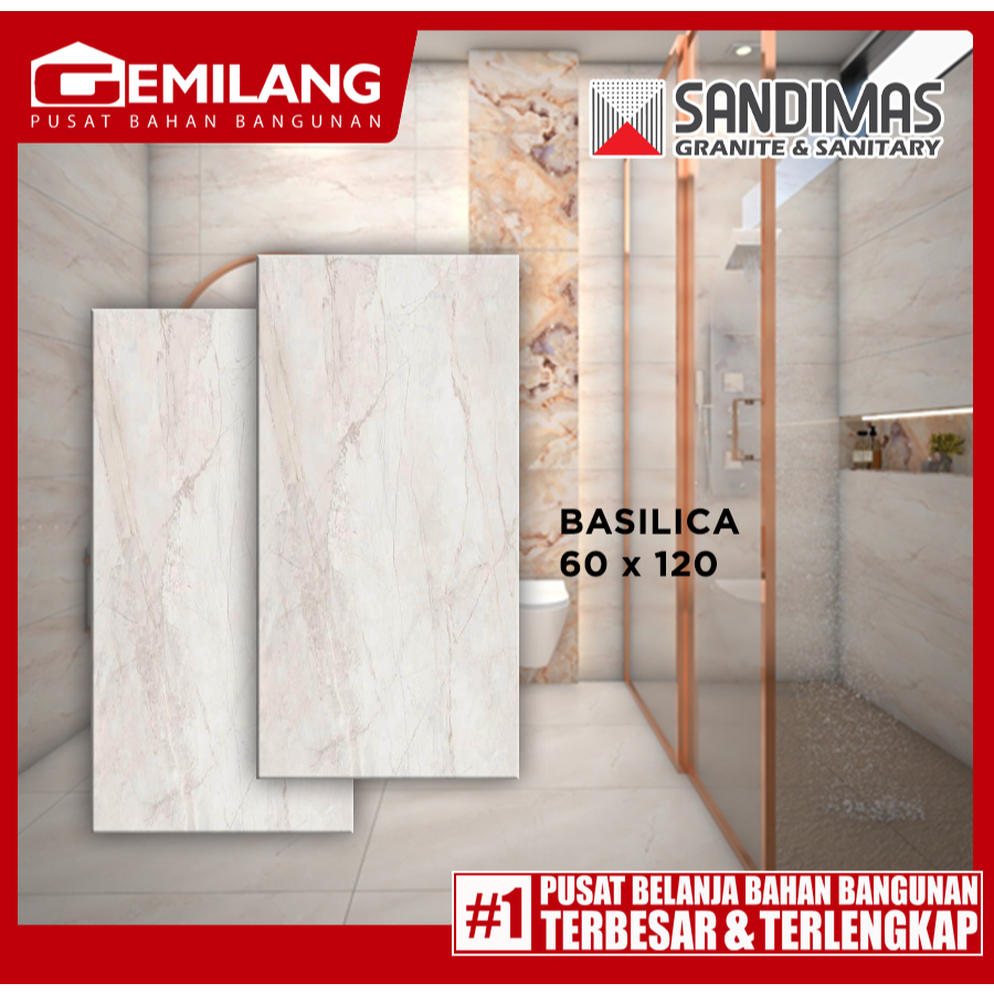 SANDIMAS GRANIT BASILICA (2.16m2) 60 x 120