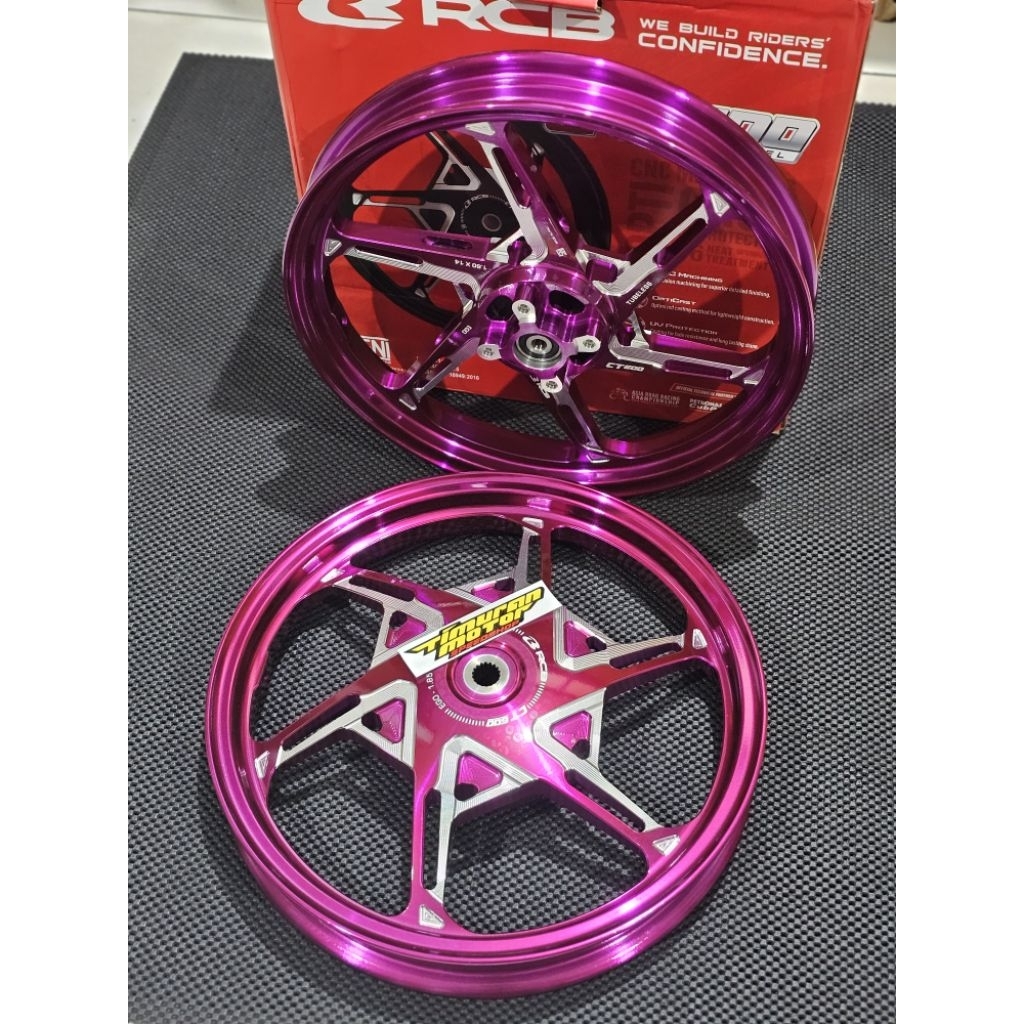 VELG RCB CT600 MIO SPORTY - MIO SMILE 160 185 R14 VIOLET