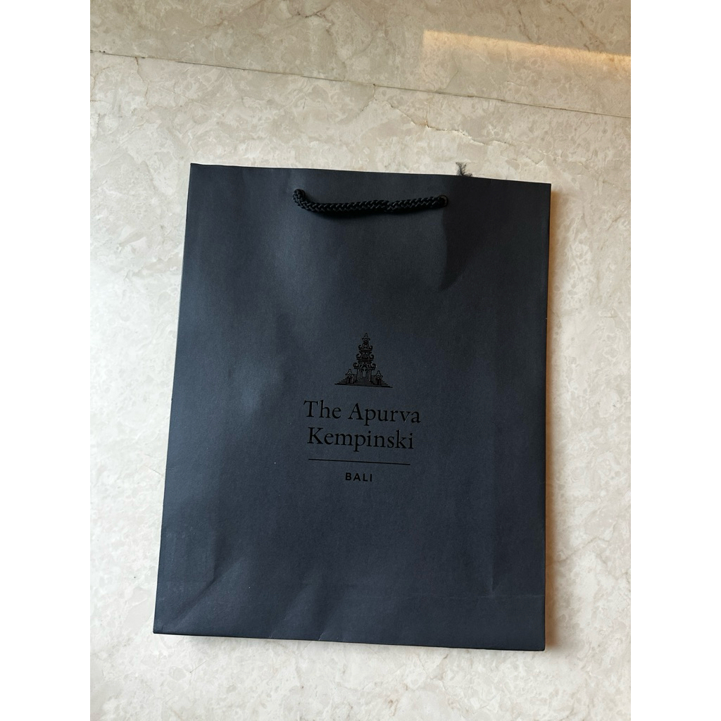 paperbag the kempinski apurva bali