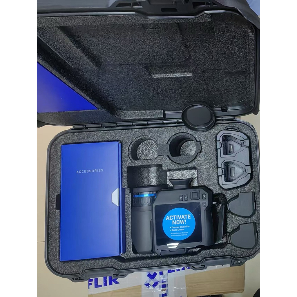 Flir T840 thermal camera imaging