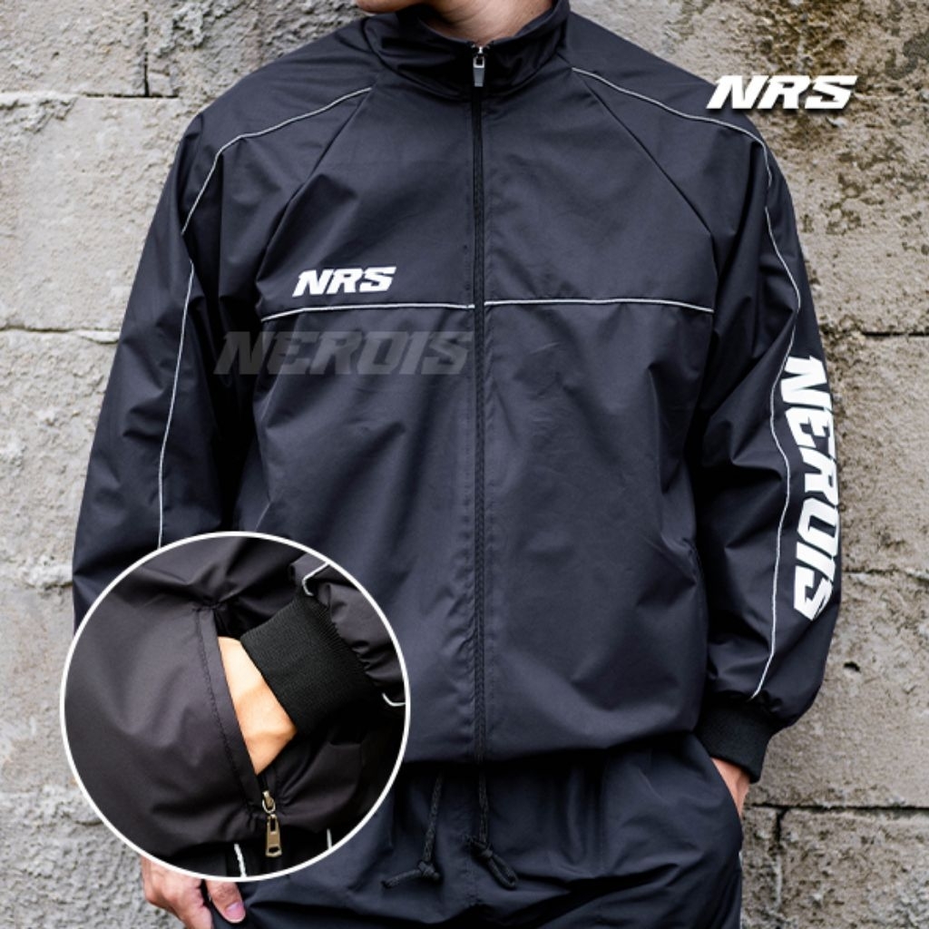 JAKET LIST REFLEKTIVE / JAKET TRUCKSUIT / Jaket menyala NRS