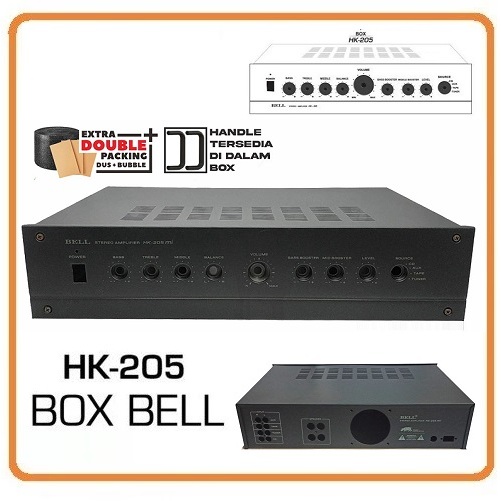Box Tone Amplifier SERI HK-205 Box BELL HK205 HK 205 Box Amply HK-205 Box Audio Parametrik Sound Sys