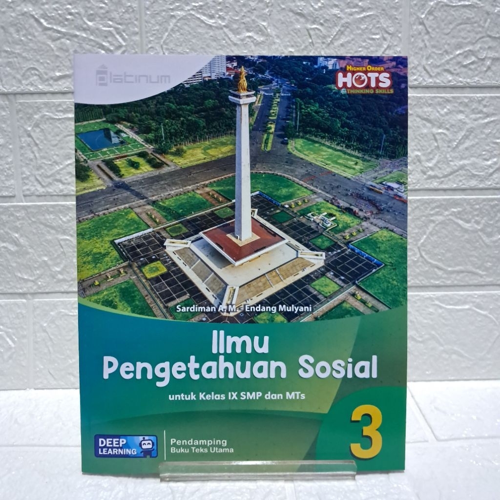 Buku IPS untuk smp kls 3 DL ORIGINAL (Tiga serangkai 2026)