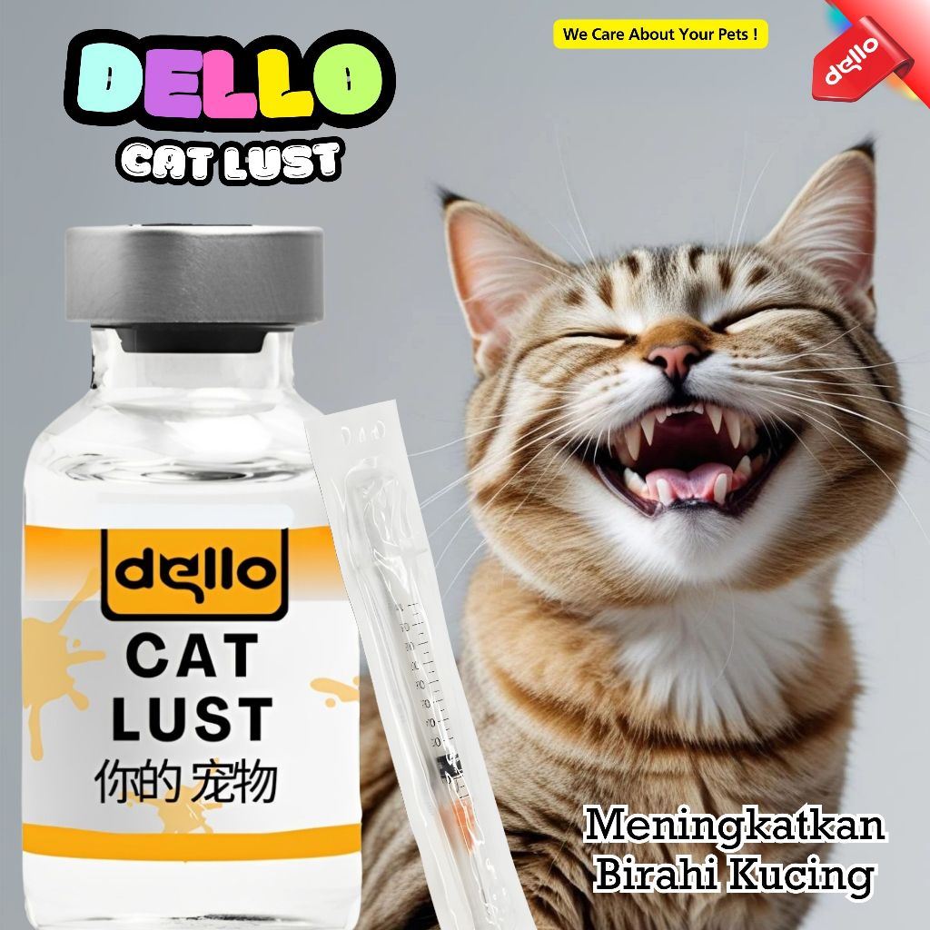 Obat Perangsang Penambah Birahi Kucing Betina DELLO