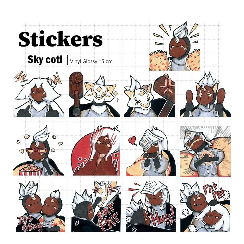 Sticker Sky cotl Vinyl