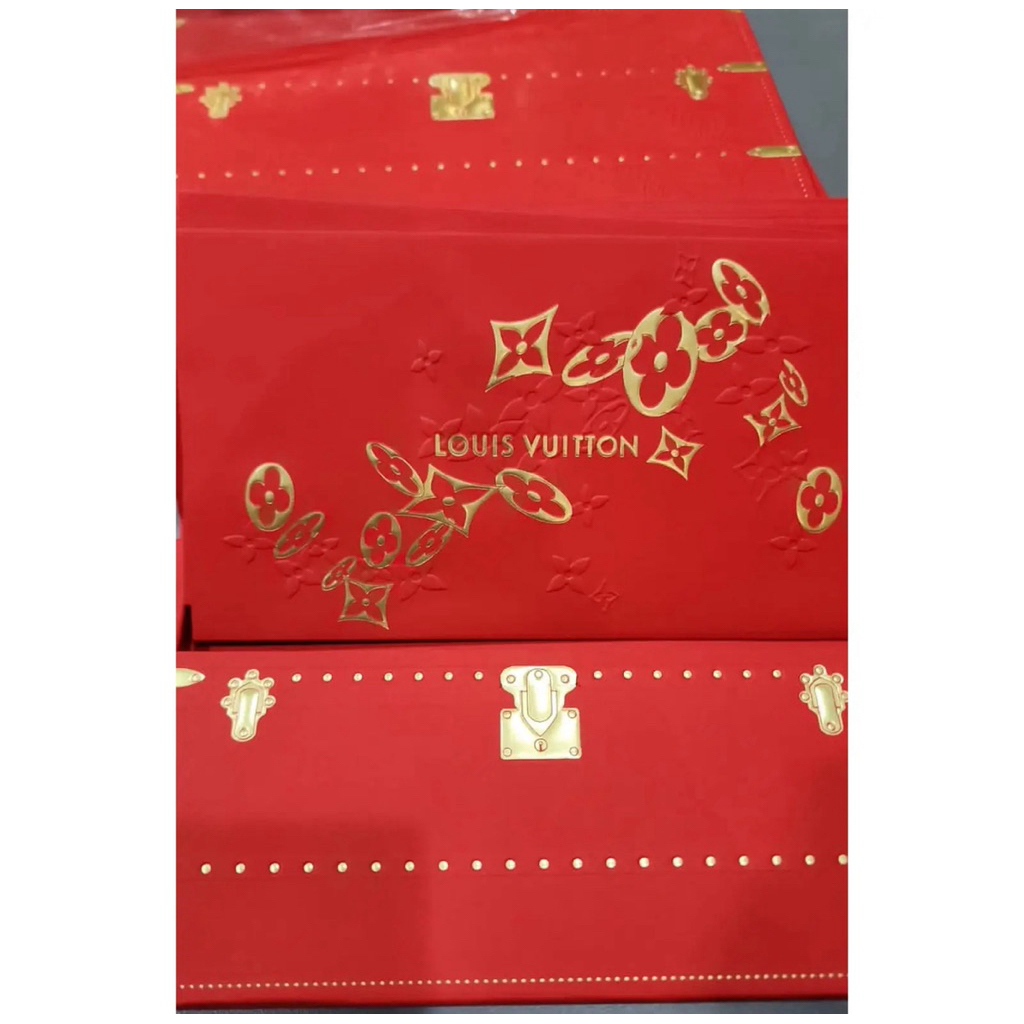 LOUIS VUITTON LV Angpao Imlek / Amplop CNY Red Envelope / Hong Bao Merah