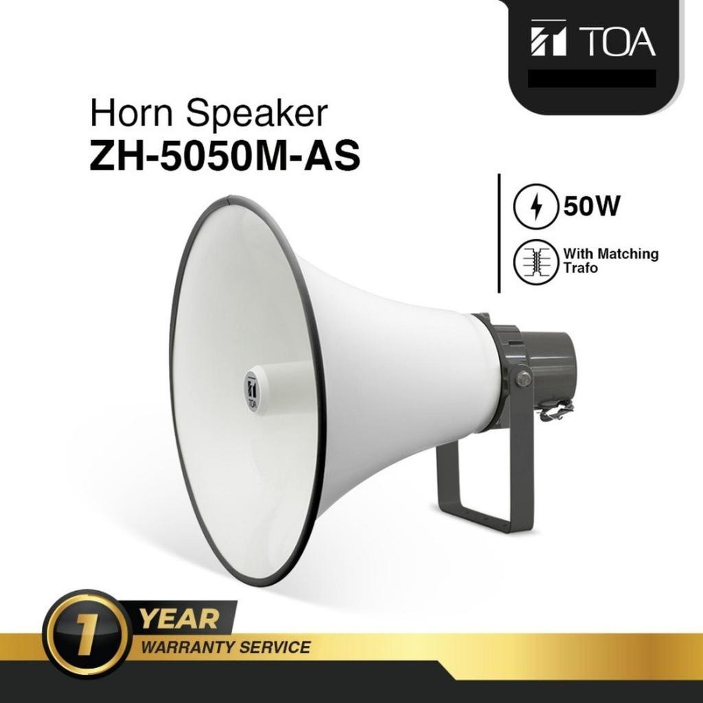 SPEAKER HORN TOA ZH-5050M ORIGINAL HORN SPEAKER 50 WATT W/MATCHING