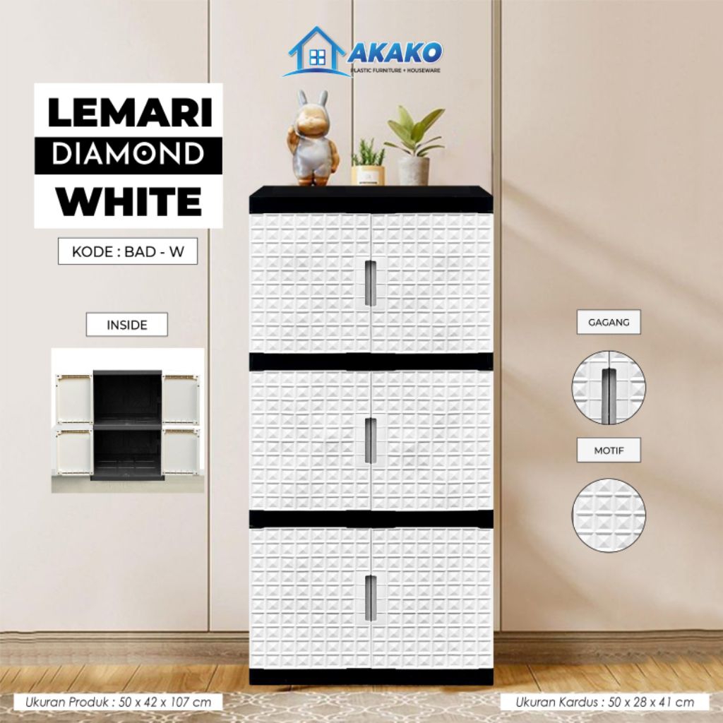 Lemari Plastik Baby Diamond, Lemari Plastik Vegas Dan Lemari Sepatu Plastik Co