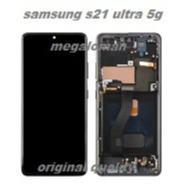 og super lcd ts + frame samsung s21 ultra 5g g998  not fingerprint best super quality