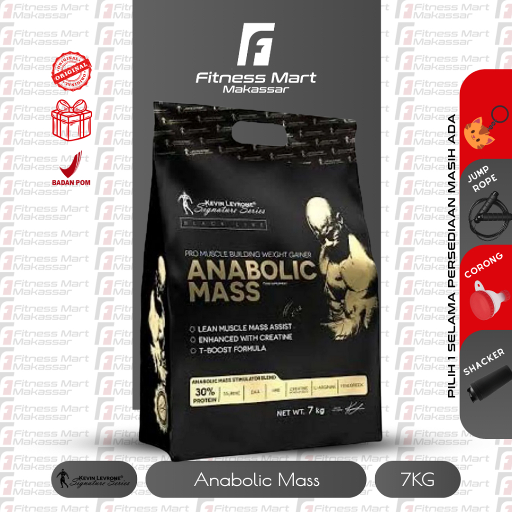 Kevin Levrone Anabolic Mass 7kg Weight Gainer - Susu Protein bulking