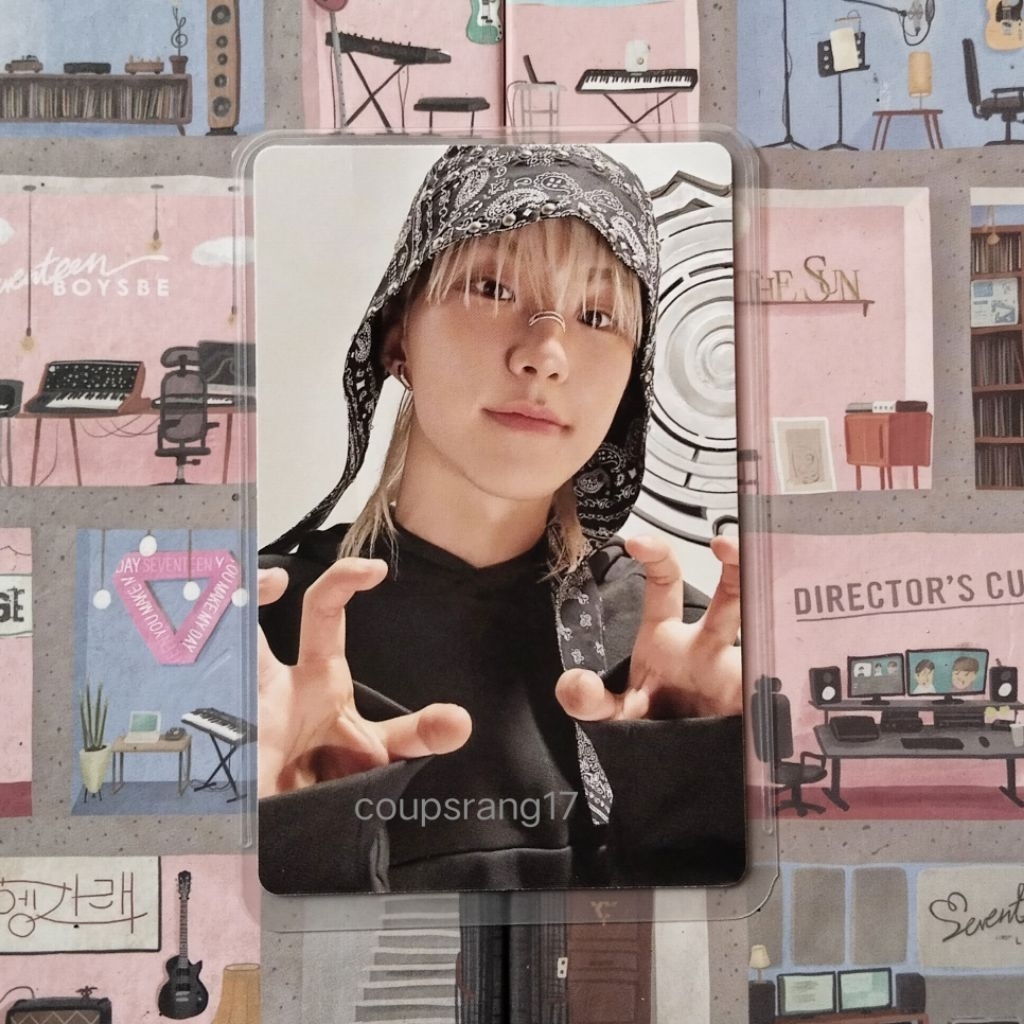 PHOTOCARD OFFICIAL SEVENTEEN HOSHI HORANGHAE HXW