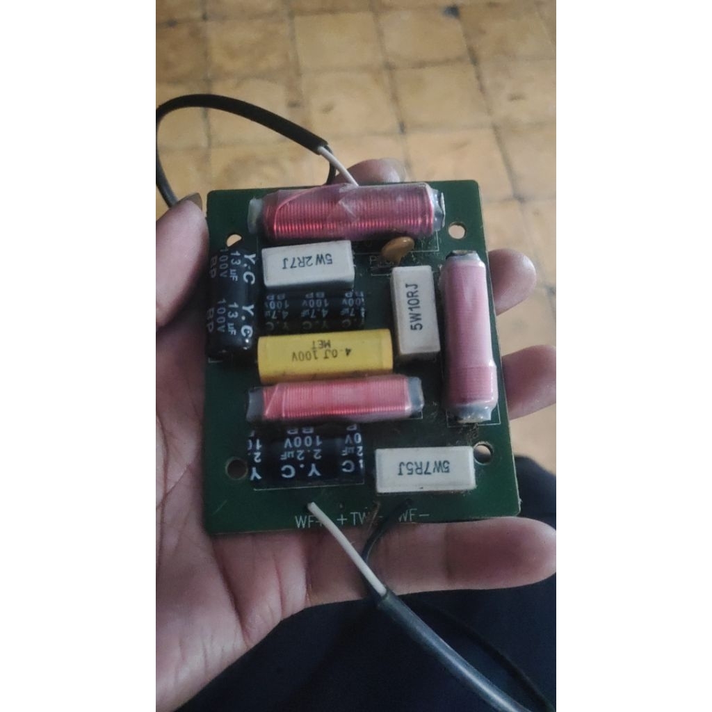 crosover pasif 2 way