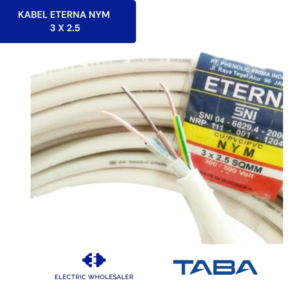 KABEL ETERNA NYM 3 X 2.5
