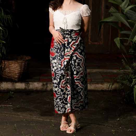CAMILA - Rok Batik Lilit / Bawahan Kain Batik Lilit Casual / Graduation Skirt / Kondangan