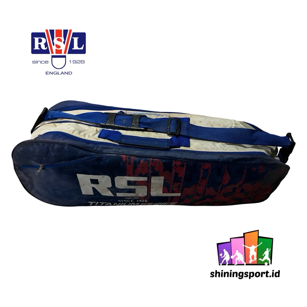 Tas Raket Badminton RSL 2R Titanium Series 100% Original