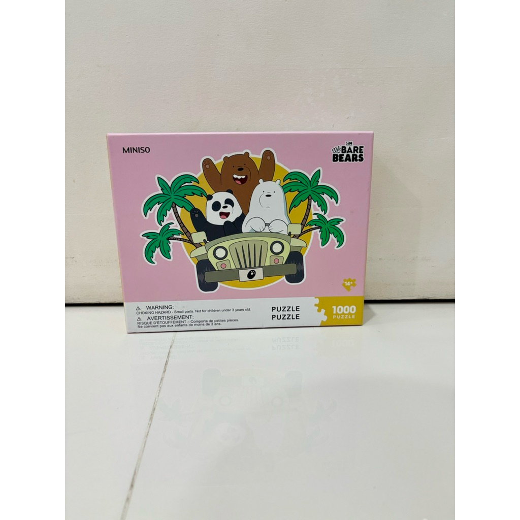 Miniso We Bare Bears 1000 Puzzle