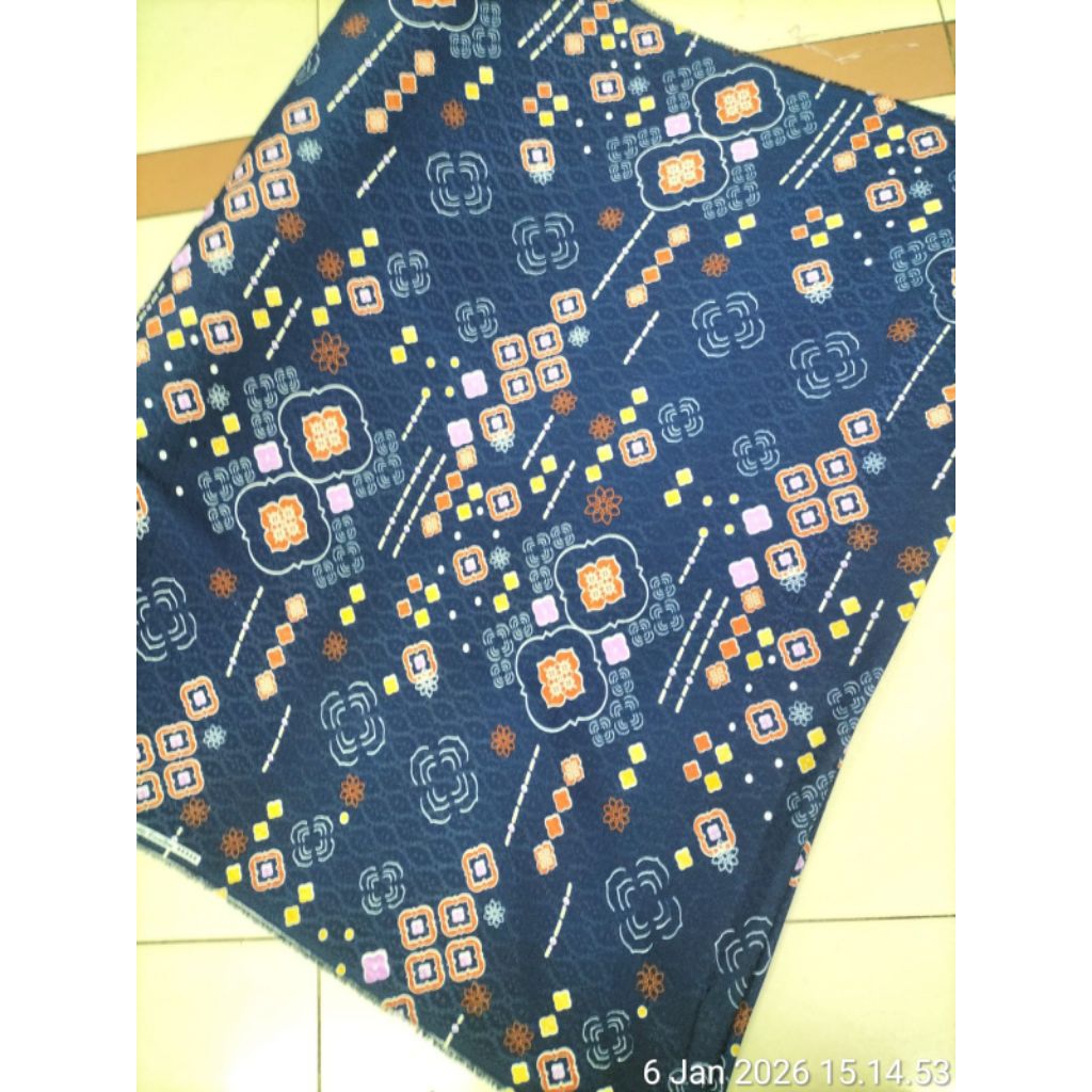 BAHAN KAIN BATIK METERAN JENIS BAHAN ( DOLBY)