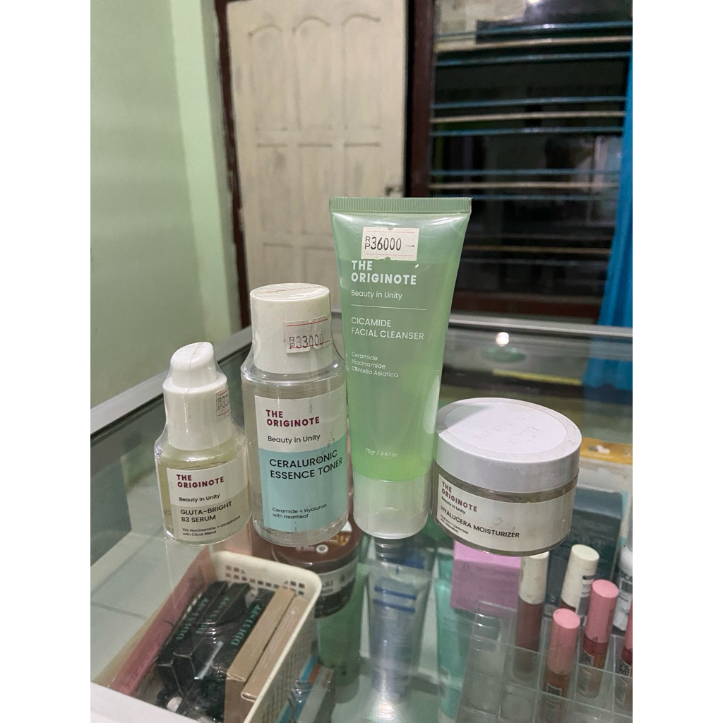 Paket Skincare The Originote 4in1: Perawatan Kulit Lengkap dalam Satu Paket exp 08/2026