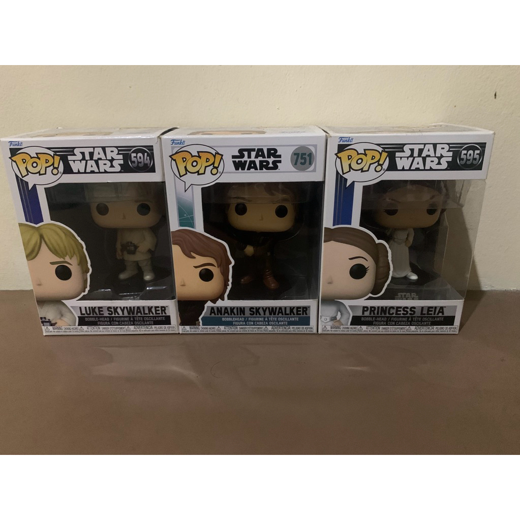 Funko Star Wars Original Anakin Luke Leia
