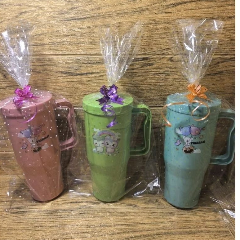 souvenir ulang tahun/souvenir ultah anak tumbler miumiu 1.4ltr