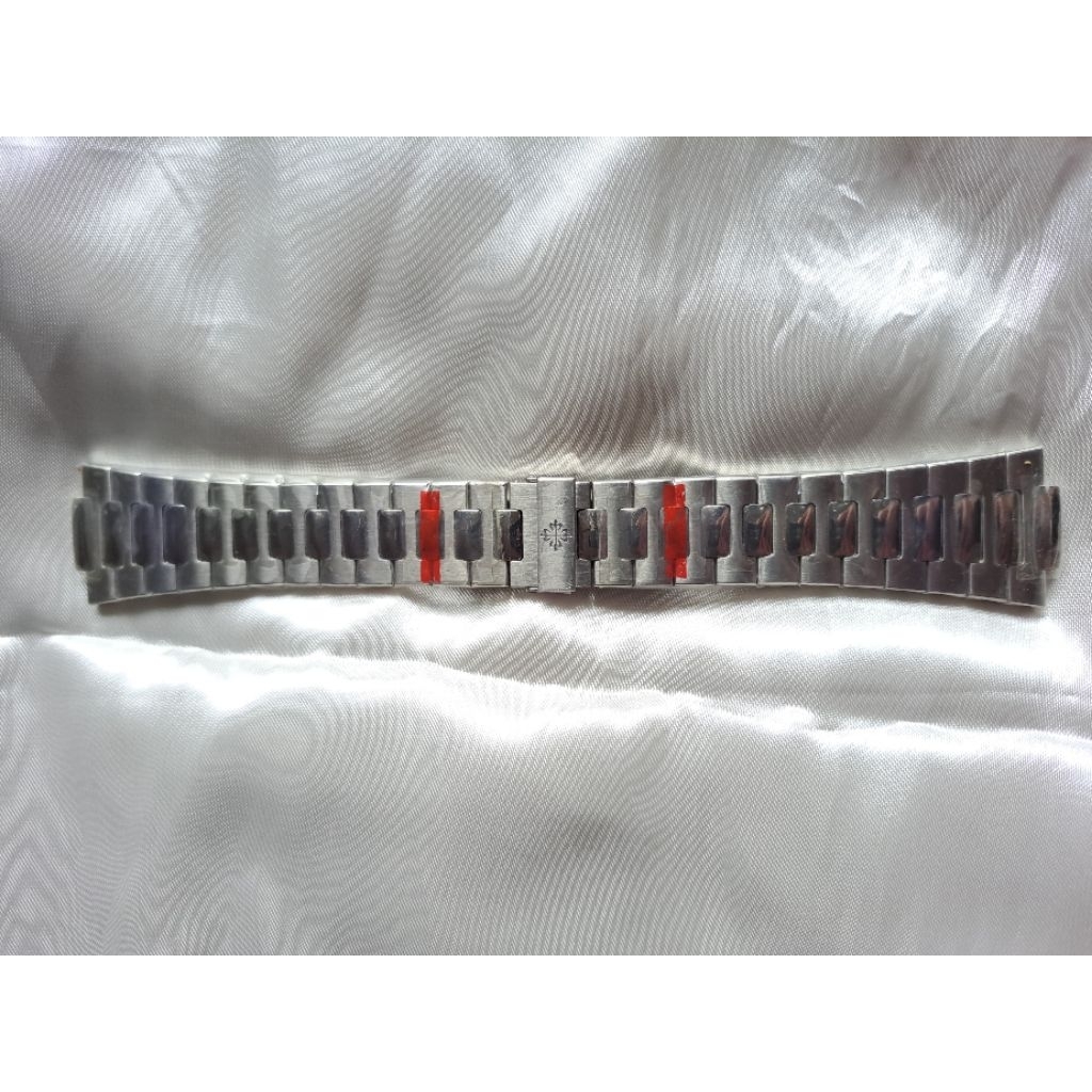 STAINLESS  STEEL ORIGINAL PATEK PHILIPPE NAUTILUS UKURAN 25MM WARNA SILVER