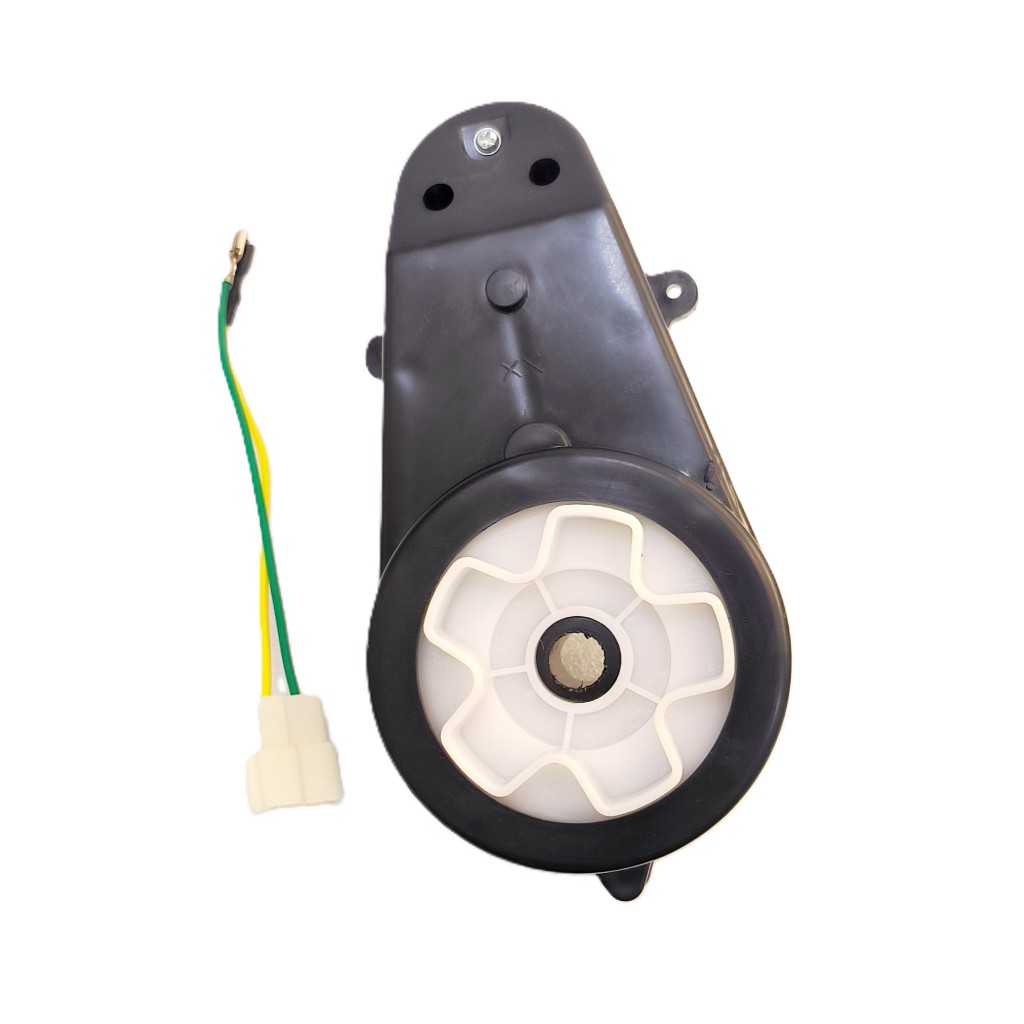 gearbox mobil aki motor aki hitam 12V bintang 5 motor RS550 15000 RPM AS 12mm