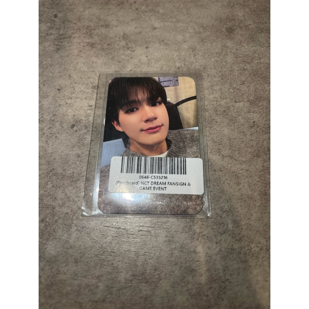 JENO FANSIGN PHOTOCARD OFFICIAL